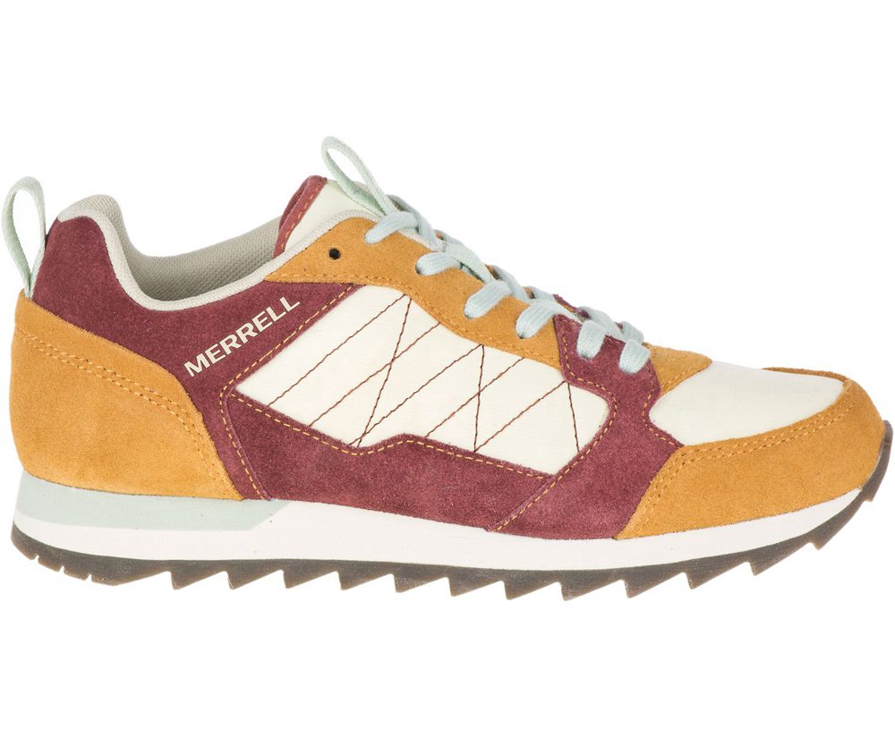 Merrell Sneakers Yellow - Alpine - Womens 09ODYAFJN